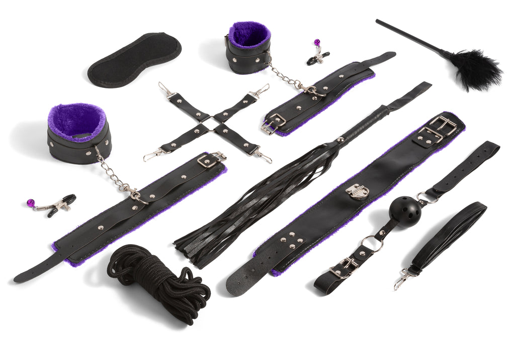 BDSM Bondage Kit - bed geek